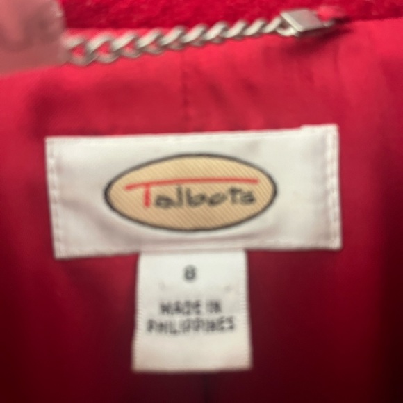 Red Wool Coat - Picture 2 of 7